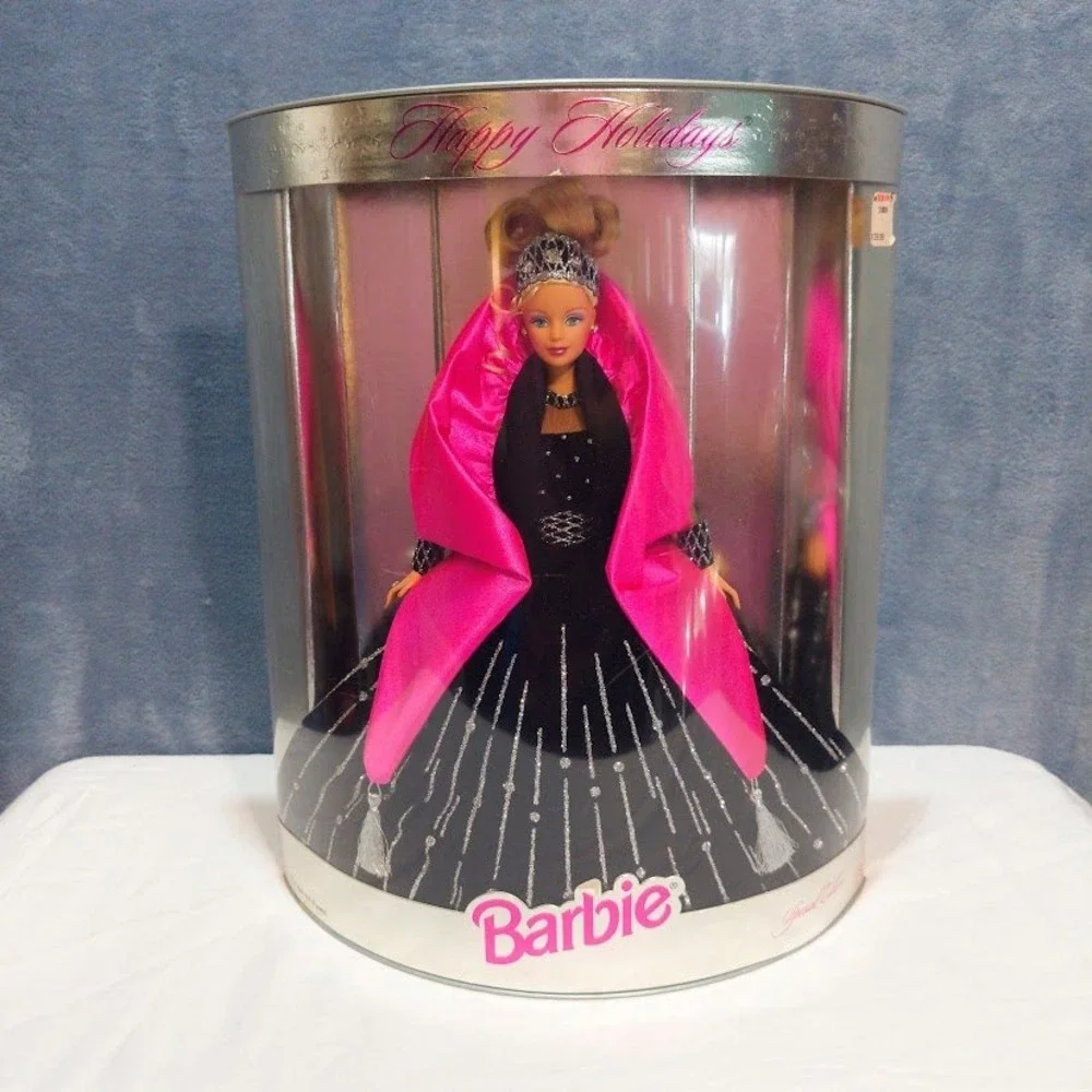 Vintage 1998 Happy Holidays Barbie 20200 Prototype Photo Back Box Error New NIB